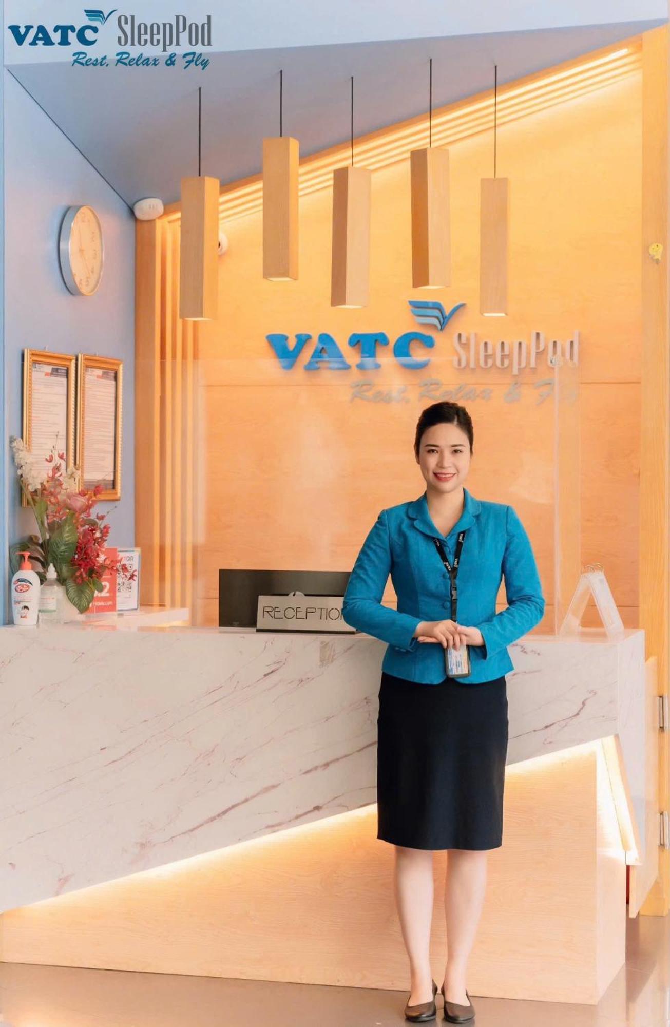 Vatc Sleep Pod Terminal 1 Hotell Noi Bai Exteriör bild