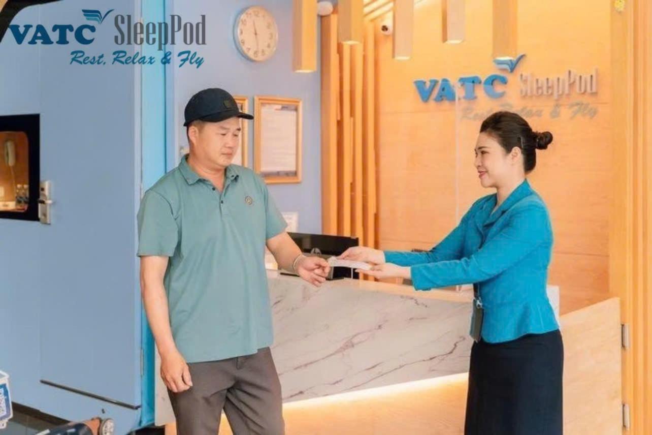Vatc Sleep Pod Terminal 1 Hotell Noi Bai Exteriör bild