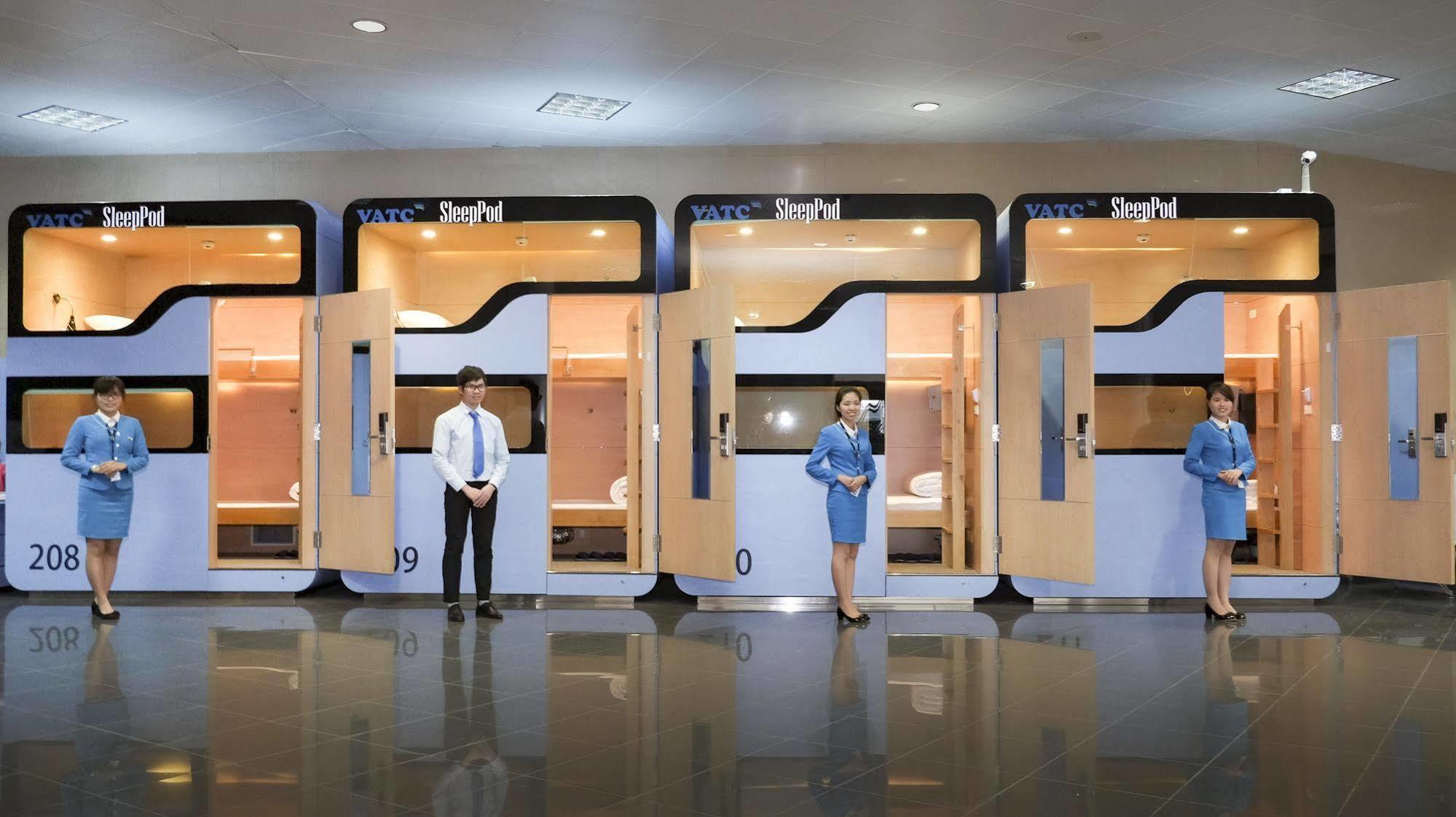 Vatc Sleep Pod Terminal 1 Hotell Noi Bai Exteriör bild